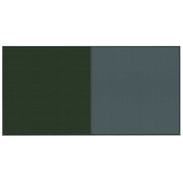 Enclosed Corkboard, 1 Door, 60"x36", 4" Fra